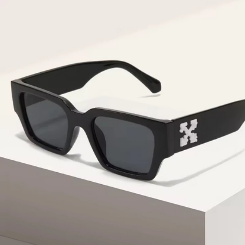 Polarized Sunglasses Vintage Sunglasses Square Small Frame Printed Women's Men's Outdoor Model UV400 Retro 1 Pair