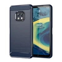 Brushed Carbon Fiber Case For Nokia XR20 Shockproof Silicone Cases for nokia xr 20 xr20 Soft Phone Cover Coque Fundas 1