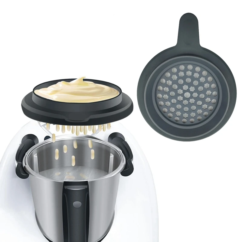 Batter Strainer For Thermomix TM6, TM5, TM31 Food Processor Attachment Batter Screen Strainer With Scraper Kitchen Tool