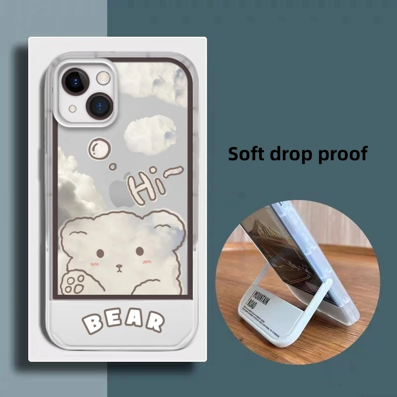 

Прозрачный чехол для IPhone 14 Pro Max 13 11 12 Xs X Max 7 8 Plus
