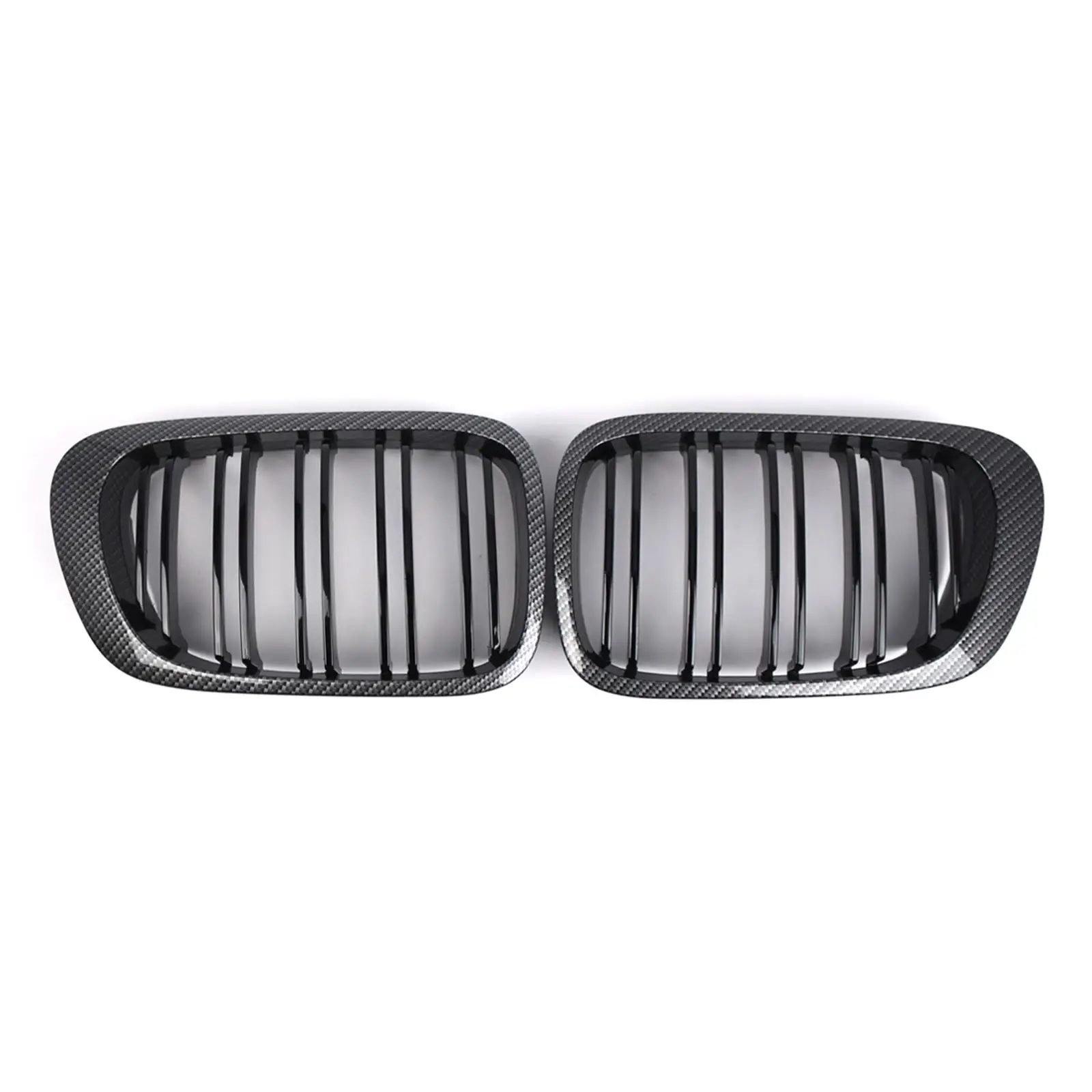 2Pcs Front Radiator Kidney Chrome Grille 51138208686 for BMW M3 Durable