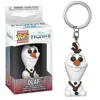 FUNKO POP Anime Frozen Popular Princess Elsa Anna Model Keychain Girl Funny Backpack Pendant Christmas Collection Gifts Keychain 3