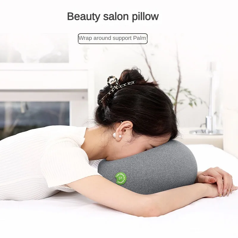 Memory Foam Salon Massage Face Pillow Universal Face Cradle for Massage SPA Beauty Salon Pad Relax Cover Removable Beauty Pillow 2