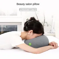 Memory Foam Salon Massage Face Pillow Universal Face Cradle for Massage SPA Beauty Salon Pad Relax Cover Removable Beauty Pillow 2