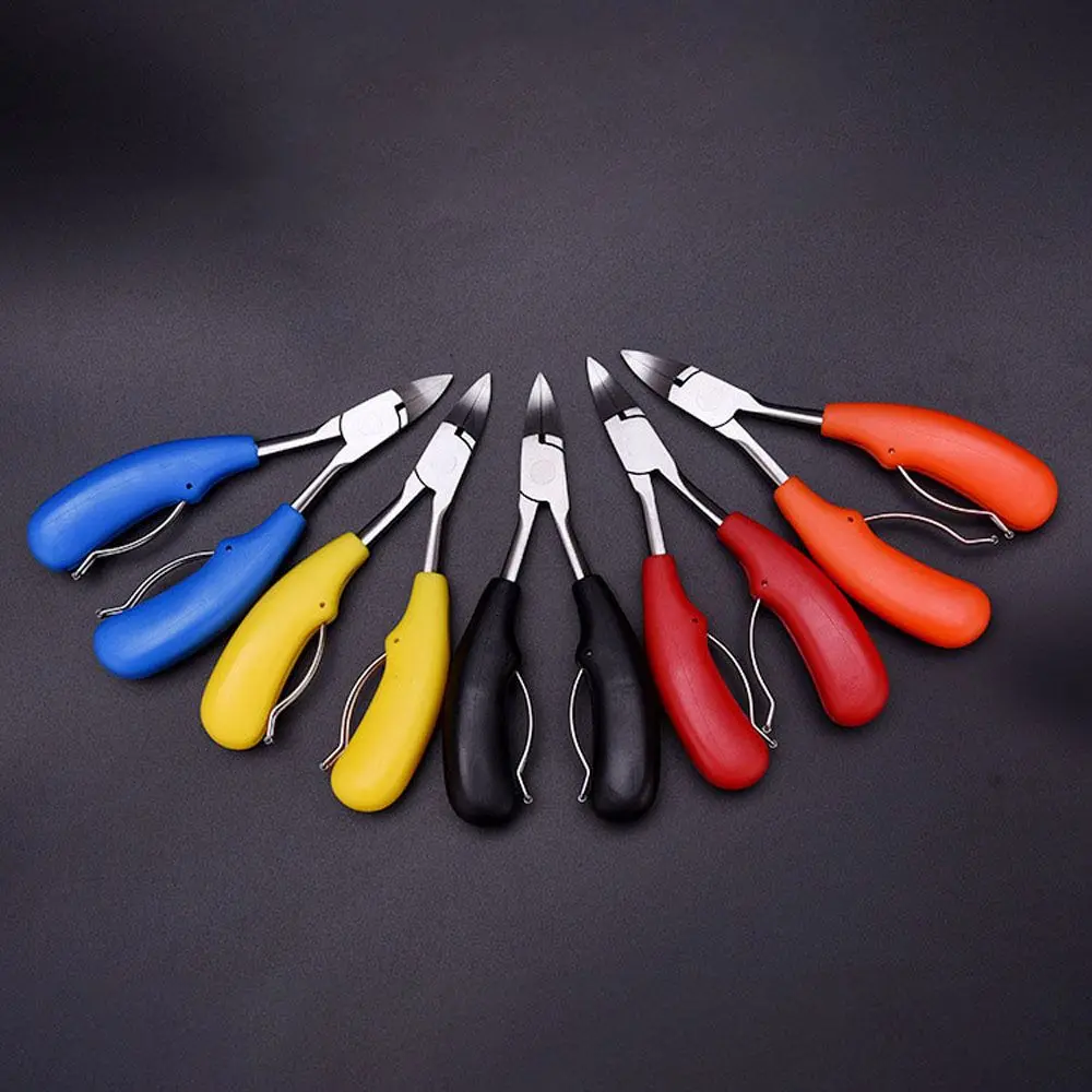 Professional Spring Edge Cutter Nail Art Care Trimmer Manicure Tool Callus Shavers Nail Cuticle Nippers Nail Cutter Scissor