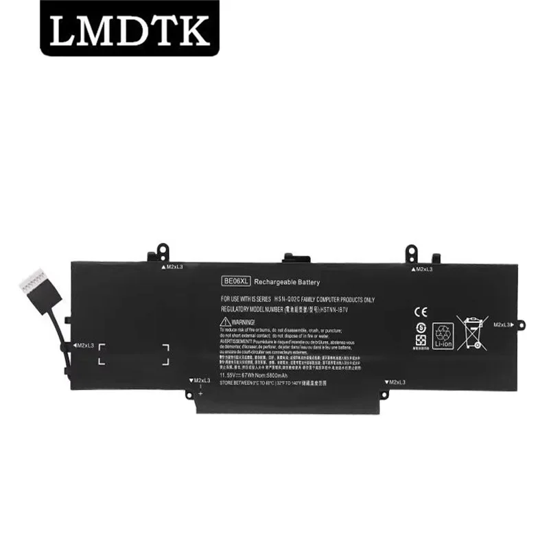 

LMDTK New BE06XL Laptop Battery For HP Elitebook Folio 1040 G4 HSTNN-IB7V HSTNN-DB7Y 918045-1C1 918045-171 918180-855 11.55V