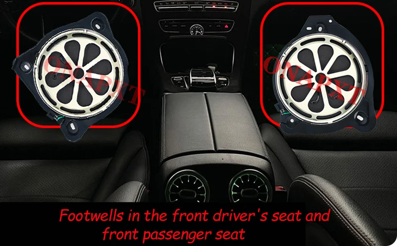 

8 inch High Power Bass Horn For Mercedes Benz C GLC GLE GLS W205 X253 W213 W167 W206 Subwoofer Speaker Audio Loudspeaker Sound