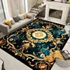 European Luxury Living Room Decoration Carpet Retro High Quality Rug Bedroom Decoration Parlor Cloakroom Decor Non-slip Door Mat 1