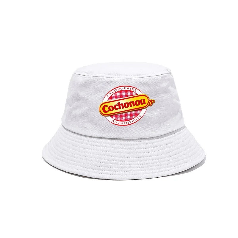 Cochonou Bucket Hats Cool Sun Cochonou Caps Summer Outdoor Sunscreen