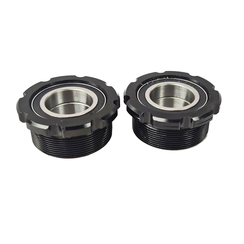BMX 자전거 유로 BB 하단 브래킷 합금 Φ31*19*7mm *4개 1.37*24T 73mm