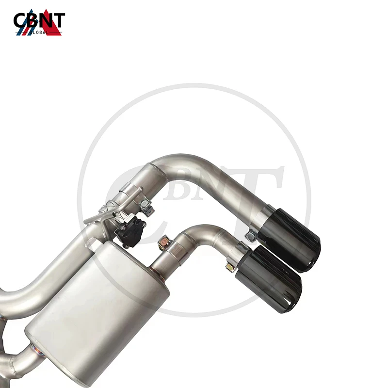 CBNT for Porsche Cayenne 958 3.0T 3.6L 3.6T 4.8L 4.8T 2010- Valved Exhaust Catback SS304 Exhaust-pipe with Valve Muffler