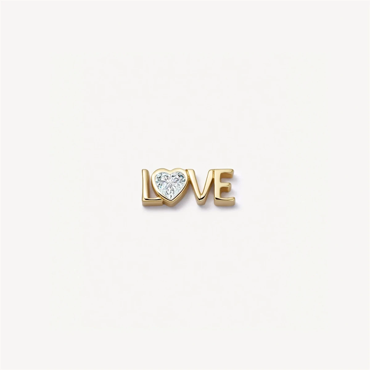 Personalized DIY Pendant Accessories, Transparent Box, Hollow Phase Box That Can Be Opened and Closed, Gold-Plated for Women