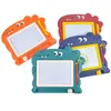 1PC Magnetic Writing Board Children's Cartoon Dinosaur Painting Board Puzzle Magnetic Small Graffiti Lowercase Board 4