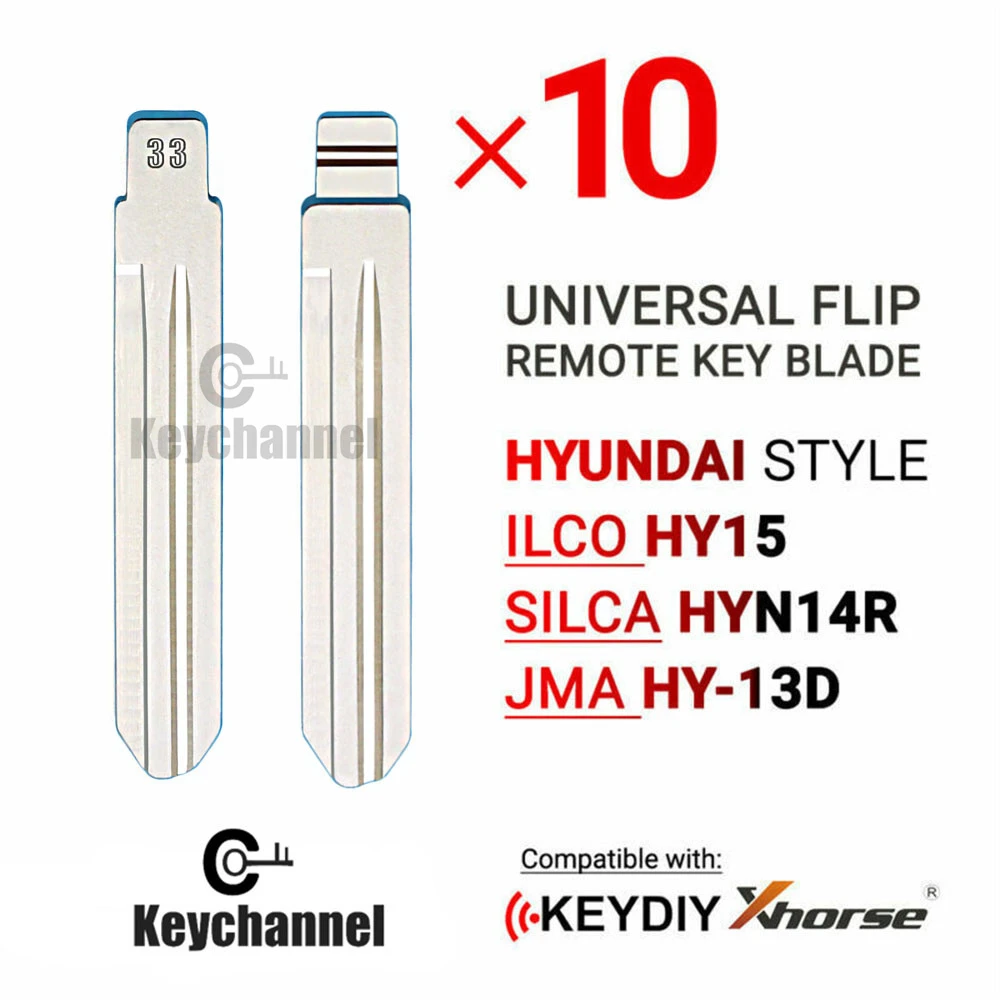 ignition coil price 10PCS New Uncut Universal Flip Remote Key Blade Hyundai Type HY15 HYN14R HY-13D For KD VVDI Remote Key Blade For Hyundai Kia spark plugs