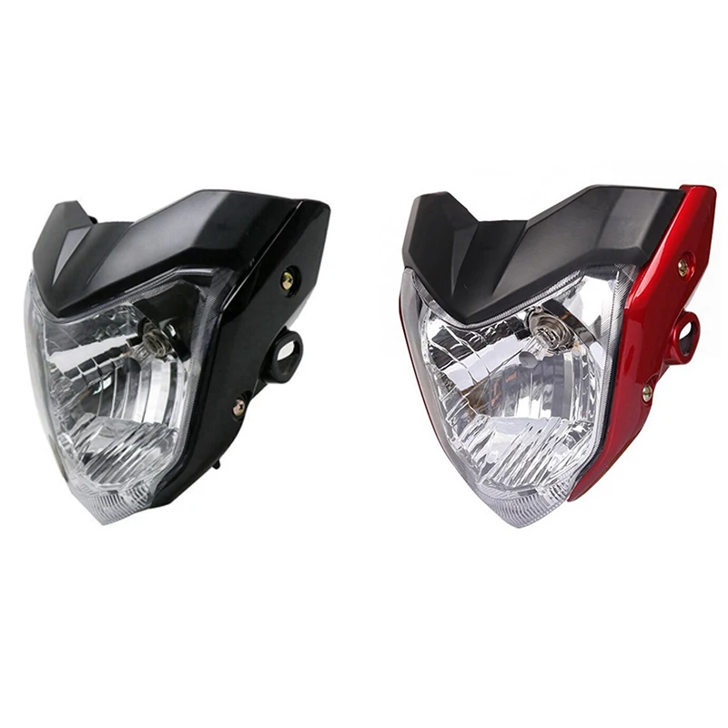 

Фара мотоциклетная с креплением для лампы, для Yamaha FZ16 YS150 FZER150 FZER 150 FZ 16, янтарная