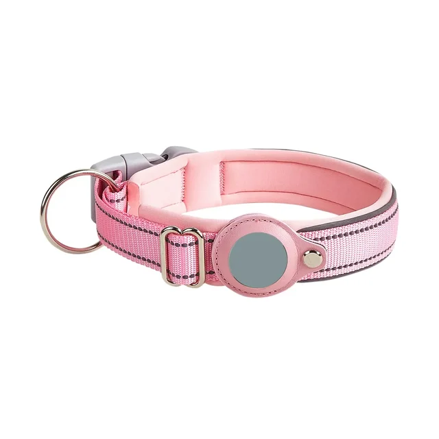 Reflective Dog Positioning Collar Gps Medium And Large Dog Non-Strangle Neck Ring Pet Tracking Anti-Lost Collar Traction Rope 3