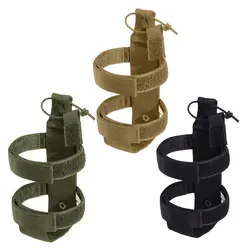 2023 New Molle Water Bottle Pouch Bag Portable Military Outdoor Travel Hiking Water Bottle Holder Kettle Carrier Bag