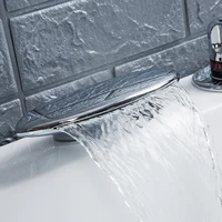 Vagsure Bathtub Faucet Diverter Brass Switch Control Valve For Cold and Hot Water Tap Faucet Waterfall Inlet G 1/2 1