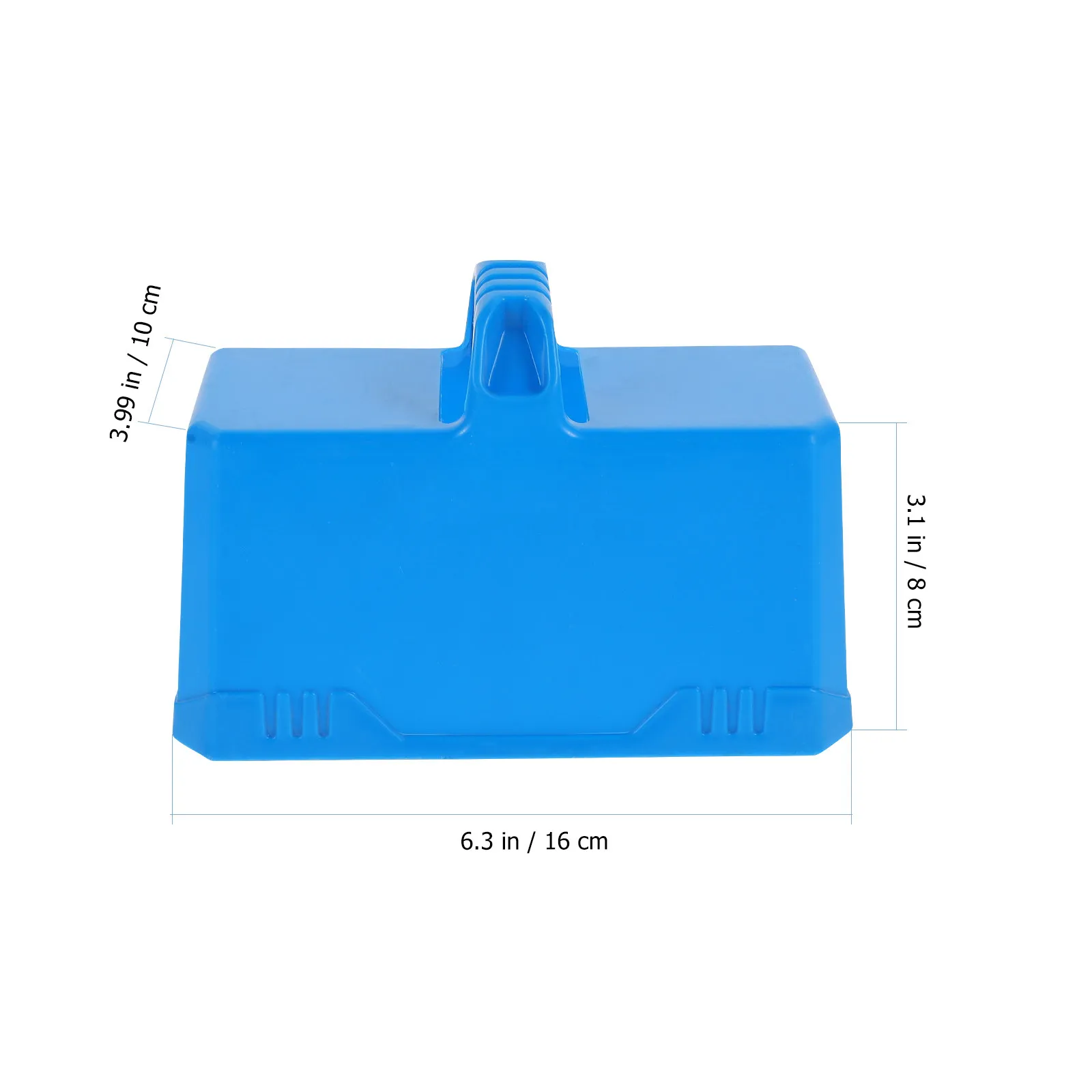 2Pcs 눈 벽돌 만들기 금형 안전한 눈 성 건축을위한 미끄럼 방지 핸들 디자인 이글루 모래 블록 진흙 벽돌 겨울 야외