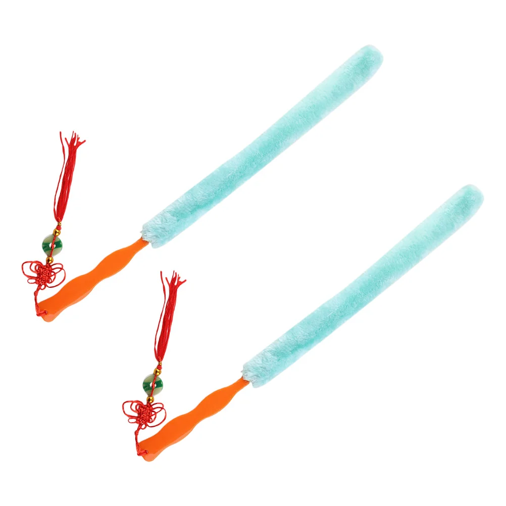 2 Pcs Musical Instrument Cleaning Brush Electric Scrubber Multi Purpose Cleaner Supplies Long Tools Travel