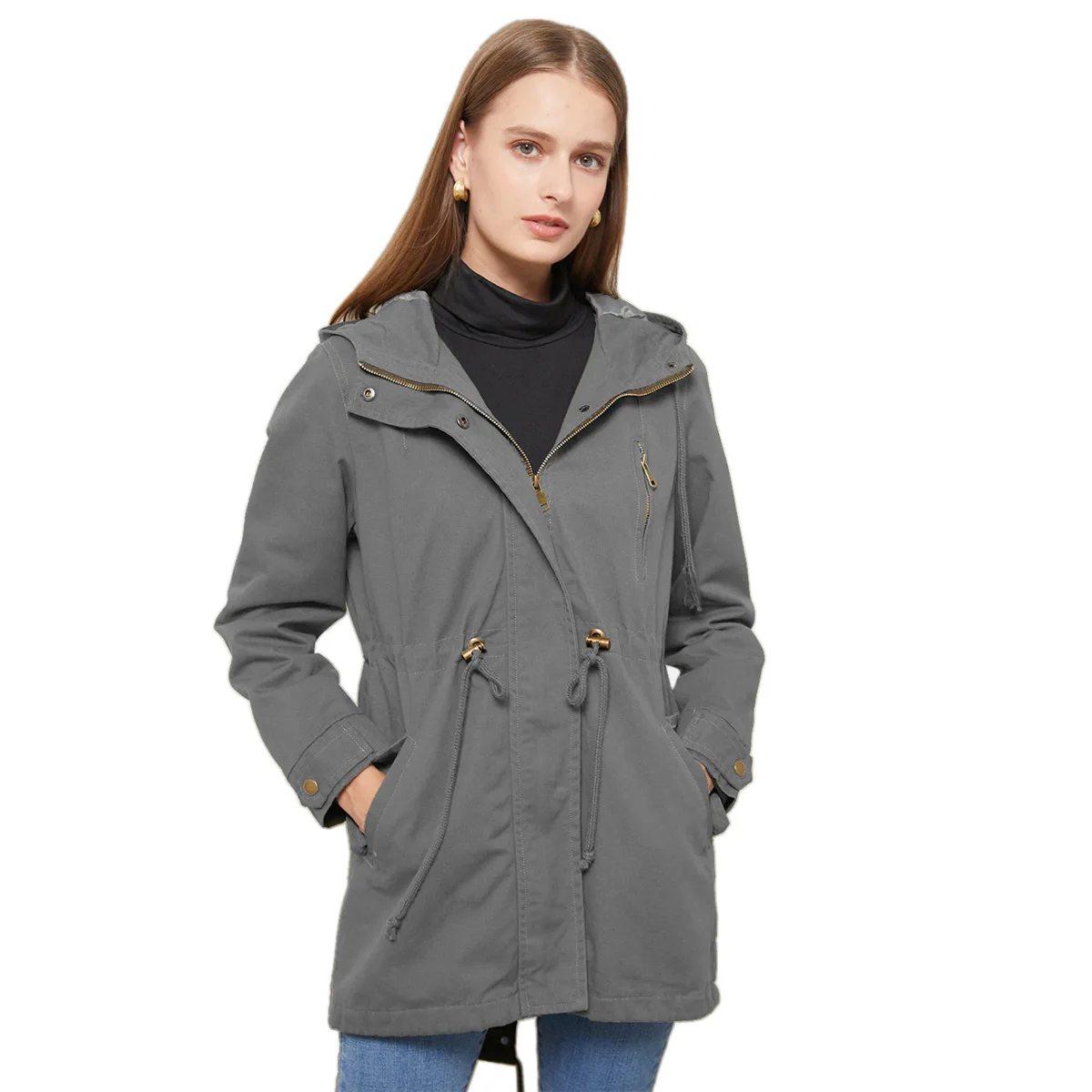 韓国人気★KODAK★Trip Hooded Jacket Women's フードジャケット cf15e554-386b-423d-bdb7-