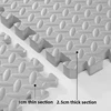 1/4/8Pcs 2.5cm Thick EVA Interlocking Foam Floor Mats Non-Slip Waterproof Puzzle Tiles for Gym Workout Home Kids Room Protection 2