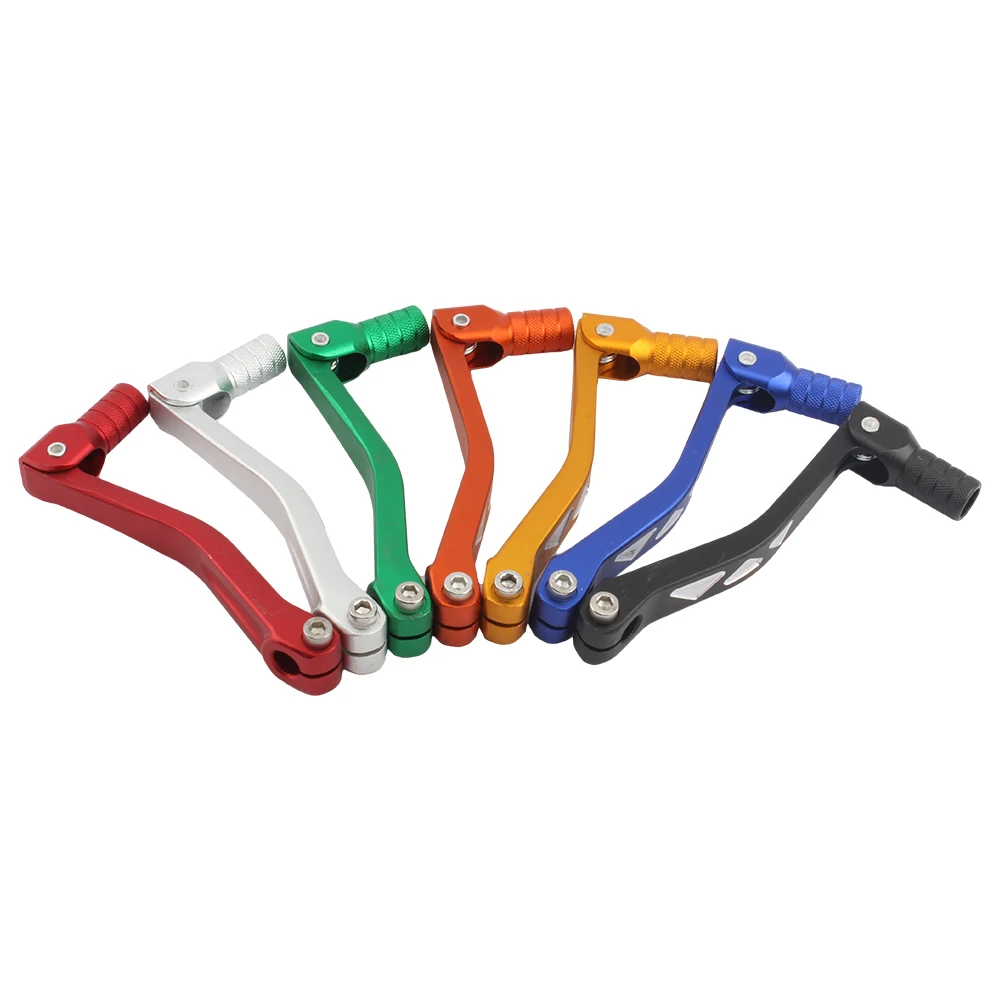 Enhanced Folding Aluminum Motocross Gear Shift Lever for Dirt Bike Enduro Motorcycle