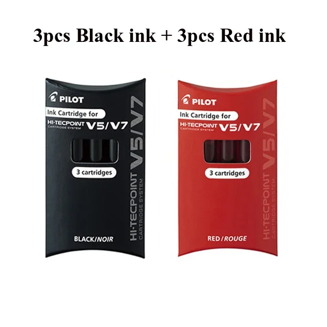 パイロット詰め替え可能なv5/v7ロールボールペン事務用品ジェルペン0.5