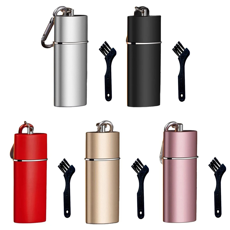 Portable Fireproof Stainless Steel Travel Ashtray