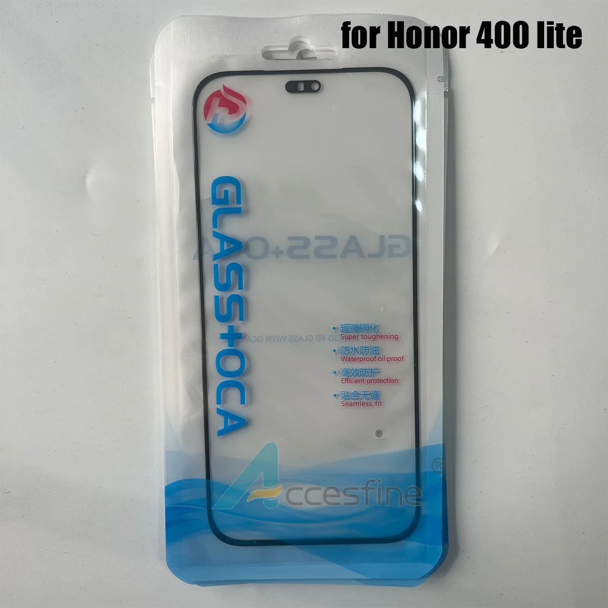 5PCS Touch Panel Front Glass Lens with Laminated OCA Glue Hollow Lamina - Outer Cover Replacement