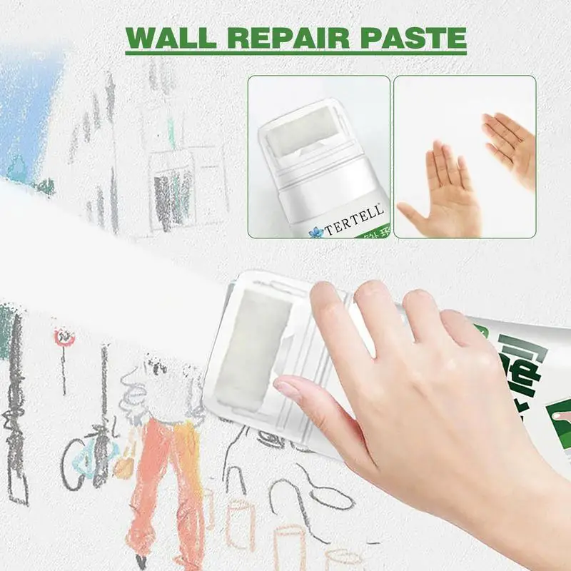 Wall Patch Repair Kit Water-resistant Repair Paste For Cracks Nail Holes  (Sandpaper, Small Scraper, Pointed Tip, Sponge Wipe) - AliExpress