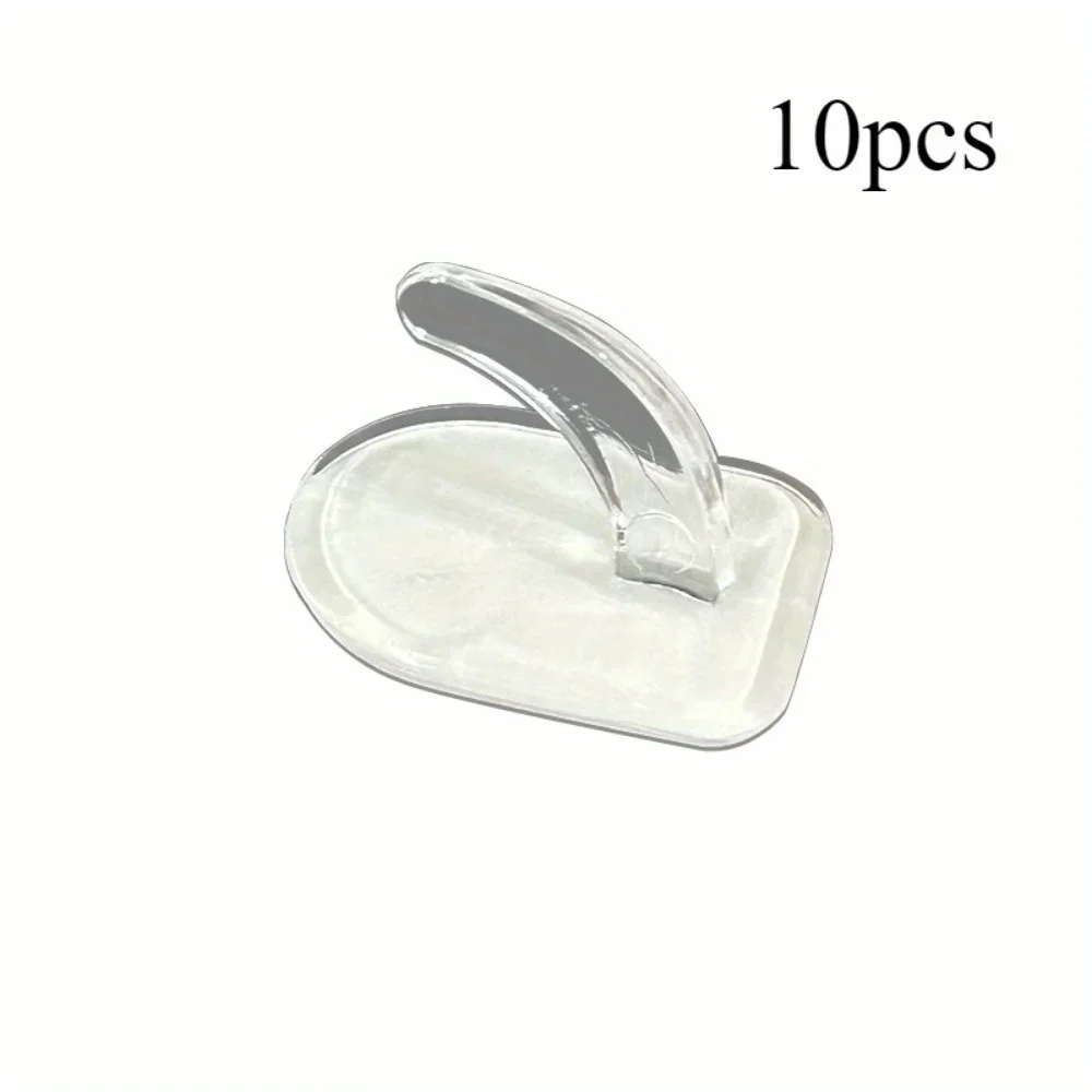 10Pcs Simple Mini Hooks Waterproof Car Living Room Classroom Bathroom Bedroom Sticky Hooks Home No Punch Behind The Door