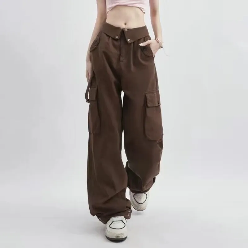 Preppy Style Women's Fall Clothing Matching Sets Lady Patchwork Knit Vest Shirts Wide Leg Pants Outfits Tank Sweater Trousers 3