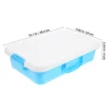 Sand Table Storage Box Sandbox with Lid Play Sandpits Kids Toys Tray for Toddler 5