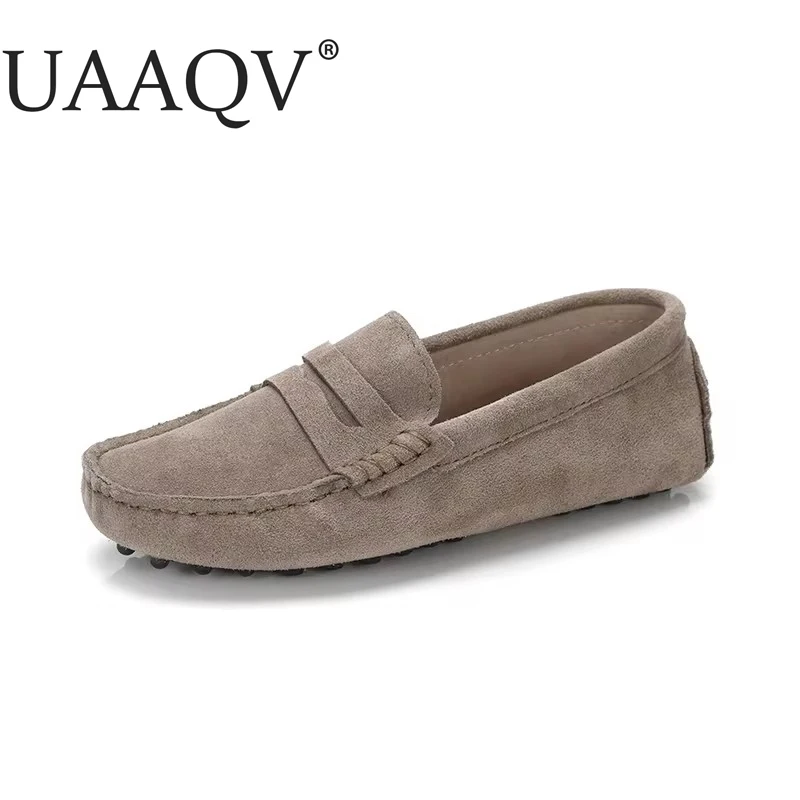 Women Shoes Women Flats Casual Shoes Genuine Leather Spring Flat Shoes Casual Loafers Slip On Moccasins Lady Driving