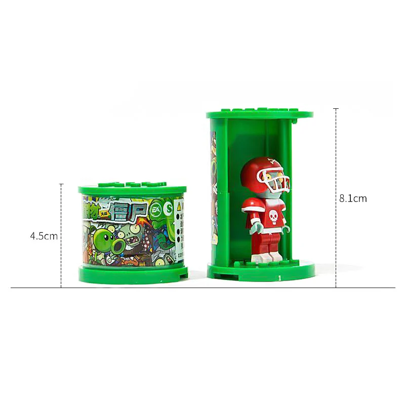 Building Block Toys Building Block Kits Plants VS. Zombies Assembly Building Blocks Toys 50 Styles