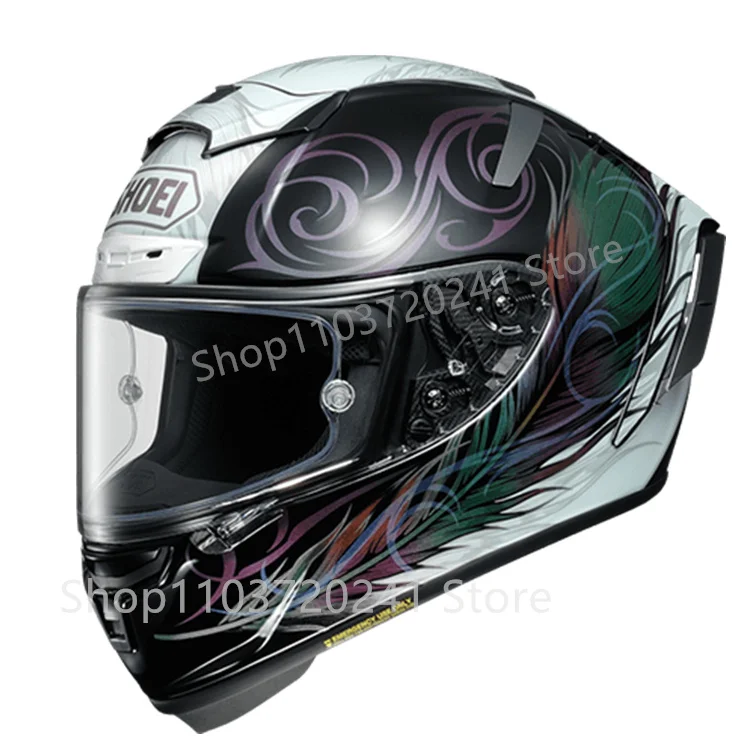 

Motorcycle Helmet Full Face Helmett X-Spirit III Brink Red White X-Fourteen Sports Bike Racing Helmet Motorcycle Helm