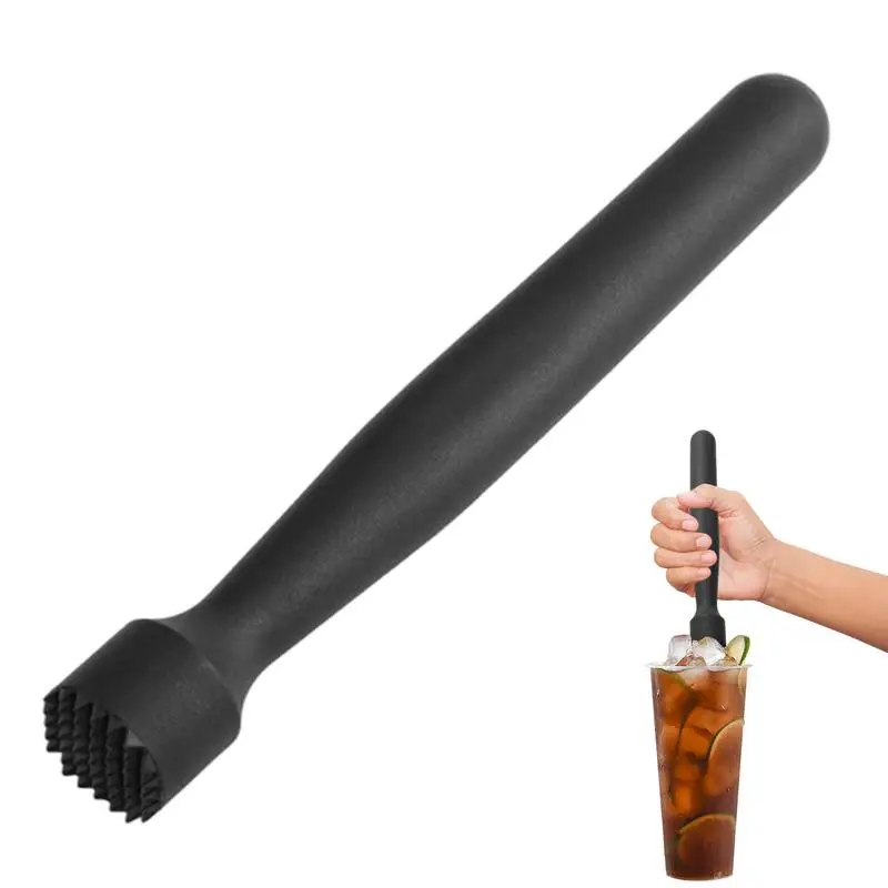 Professional Cocktail Muddler with Non Slip Handle