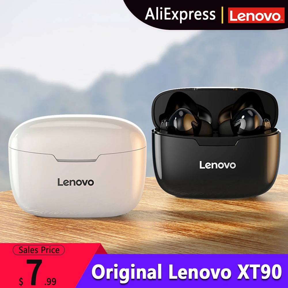 Lenovo XT90 TWS Wireless Earphones Bluetooth Headphones Touch