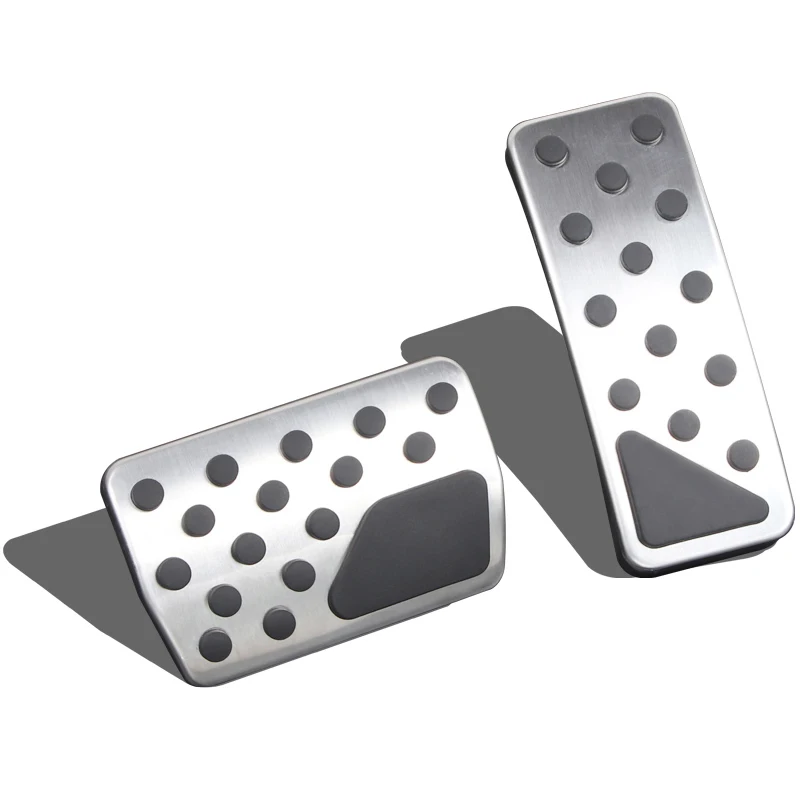 

For Jeep Grand Cherokee Compass Liberty Patriot Dodge Journey JCUV Durango Fiat Freemont Car Fuel Brake Pedal Cover Accessories