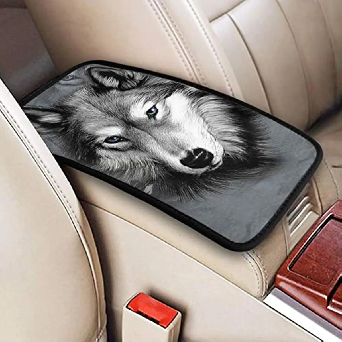 

Auto Center Console Pad Car Armrest Seat Box Cover Protector Soft Waterproof Universal Fit for Car Seat Handrail Box