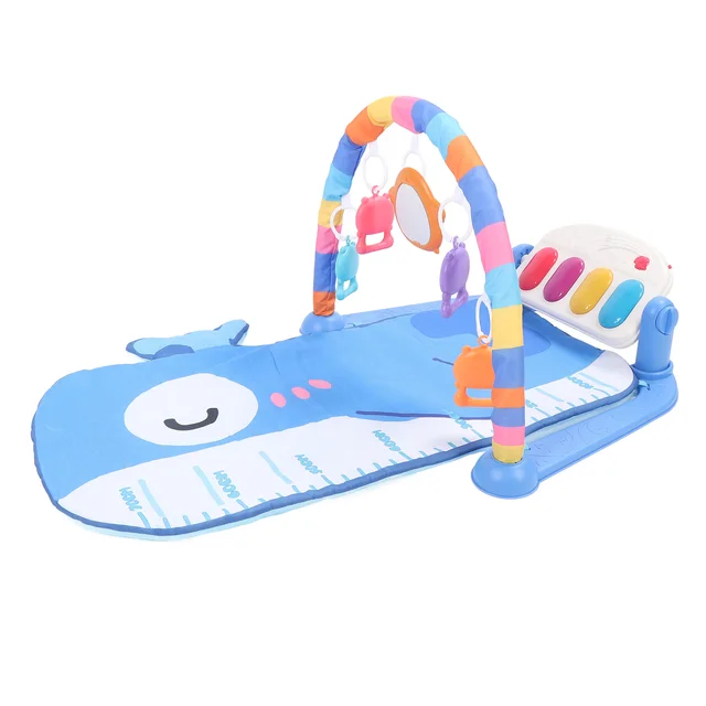 Infant Activity Play Mat Tummy Time Mat Well Designed Multifunctional Adjustable Innovative Baby Play Piano Gym Mat for Babies 4