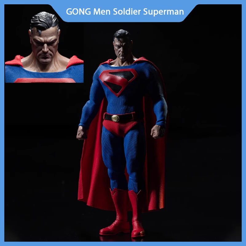 1/12 Gong Men Soldier Superman Comic Kingdomcome Super Hero Set Completo Action Figure Model Giocattoli Da Collezione Regali 6 Pollici