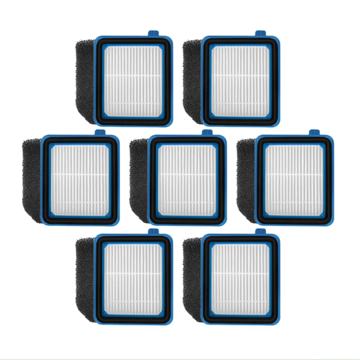 

7 Set Replacement Hepa Filter for Q6 Q8 WQ61/WQ71/WQ81 Vacuum Cleaner Spare Parts