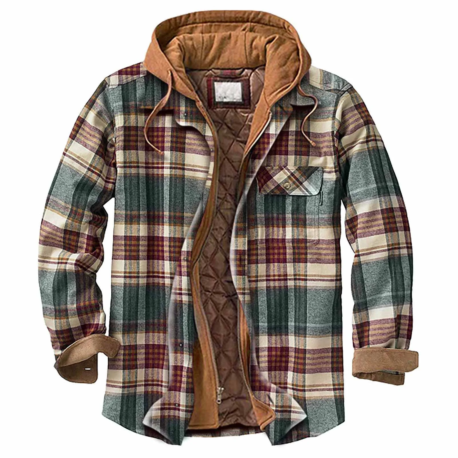 Chaquetas Holgadas Para Mujer, Abrigo Cálido Acolchado De Algodón Con