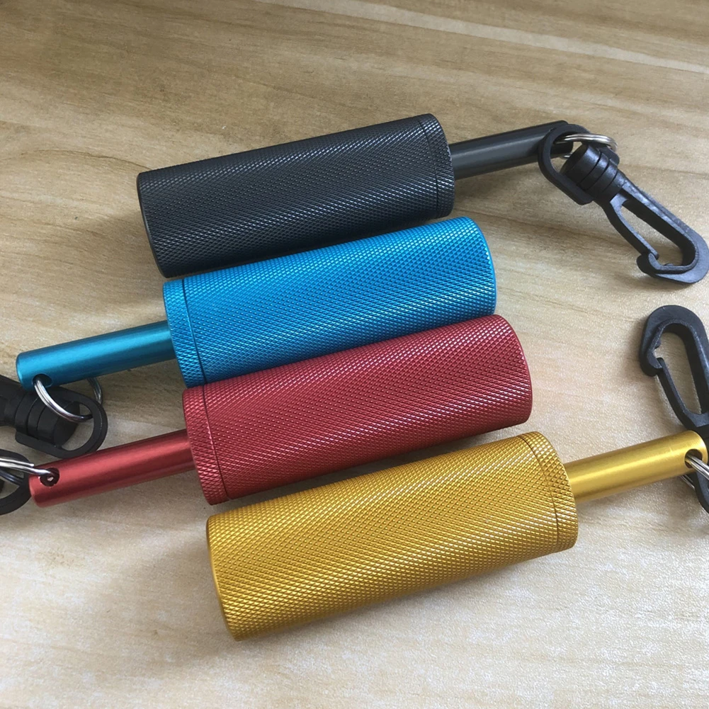 

Погружной Колокольчик для дайвинга, погремушка из алюминиевого сплава для дайвинга, погремушка, цветная погремушка для воды, цилиндрический подводный звонок