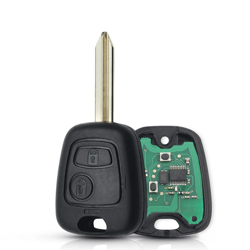 Llave Con Carcaza 2 Botones Citroen Berlingo, Xsara C1-2-3 | Cuotas Sin