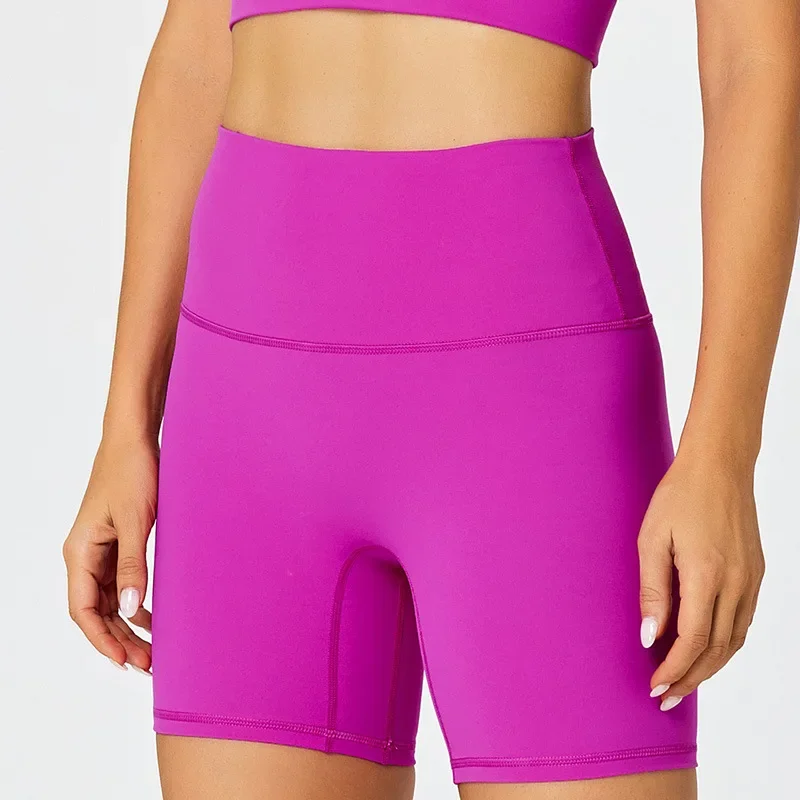 

Женские спортивные шорты Lulu Align с высокой талией, дышащие быстросохнущие штаны для бега, фитнеса, тренировок, йоги, велосипедные шорты, брюки