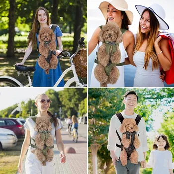 Pet Backpack Carrier For Cat Dogs Front Travel Dog Bag Carrying For Animals Small Medium Dogs Bulldog Puppy Mochila Para Perro 5