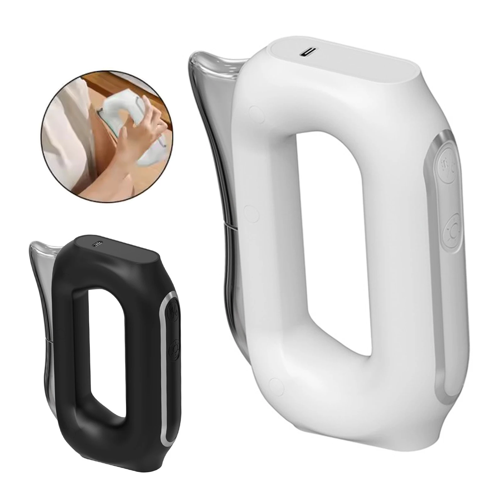 Body Electric Fascia Massager Heating Vibration Stimulator Joboa Body Massager Face Chin Arm Thigh Abdomen Neck Shoulder Massage